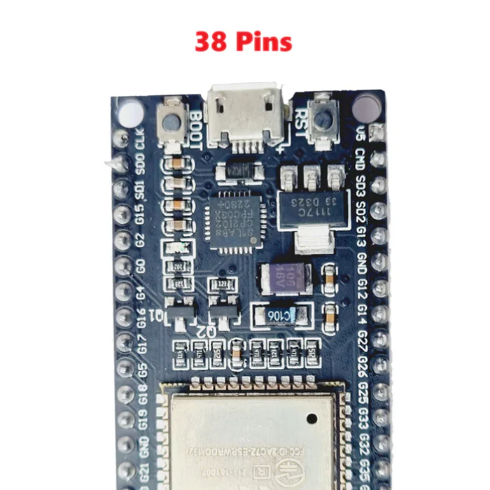 ESP32 (38 Pin) WiFi + Bluetooth NodeMCU-32 Development Board - Image 3